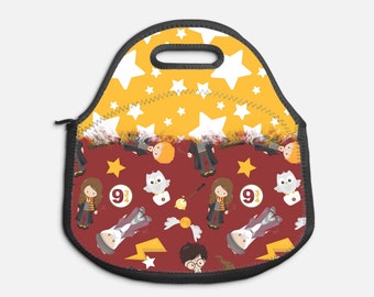 Diy Inspired Wizard School Party 1011 Lunch Tote Print | Sublimation Design | Lunch Tote | Lunch Bag | Lunch Box Png | Digital Download ONLY