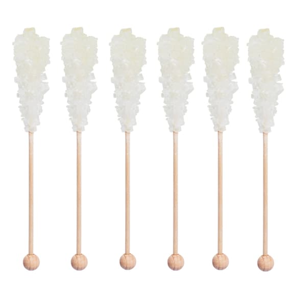 Civilized Coffee Premium Rock Candy, grands bâtonnets de sucre