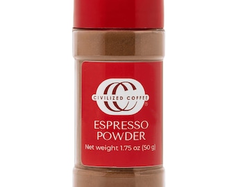 Poudre d'espresso pour la cuisson et les smoothies (sans OGM) 1,75 oz