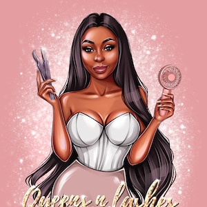 Business logo ontwerp, Cartoon portret logo, Schoonheid logo, Commissie kunst, Wimper maker aangepast logo, Professioneel logo ontwerp, Avatar logo, Karikatuur