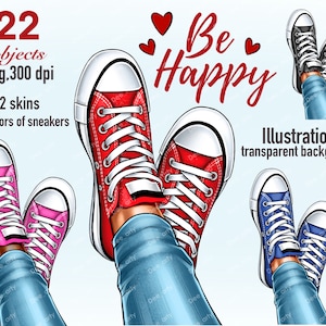 Converse Clip Art Etsy