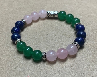 Ayuda con el vértigo, problemas de equilibrio y dolores de cabeza: aventurina, lapislázuli, cuarzo rosa.