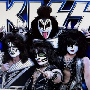 80&#39;s Hair Bands Kiss Tumbler