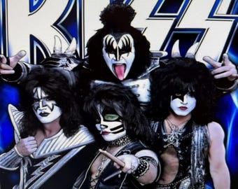 80's Hair Bands Kiss Tumbler