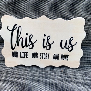 This Is Us  sign