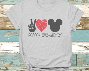 Free Free 261 Peace Love Mickey Svg SVG PNG EPS DXF File