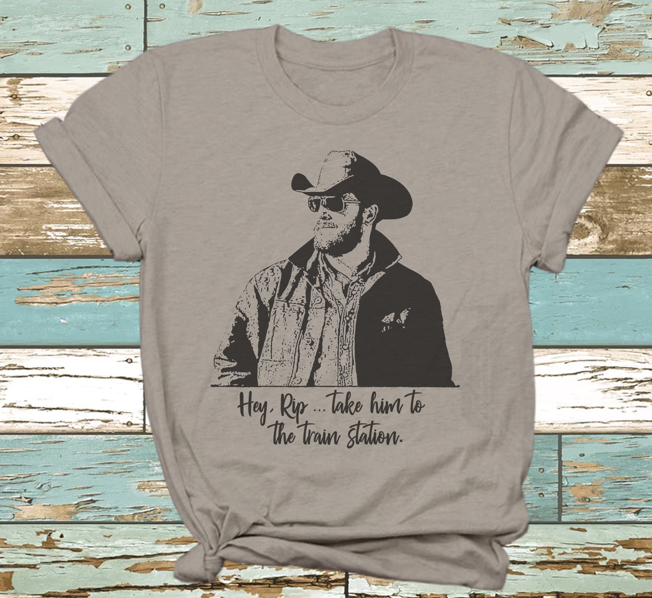 Yellowstone rip wheeler t shirt Clearance