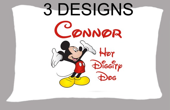 mickey pillowcase