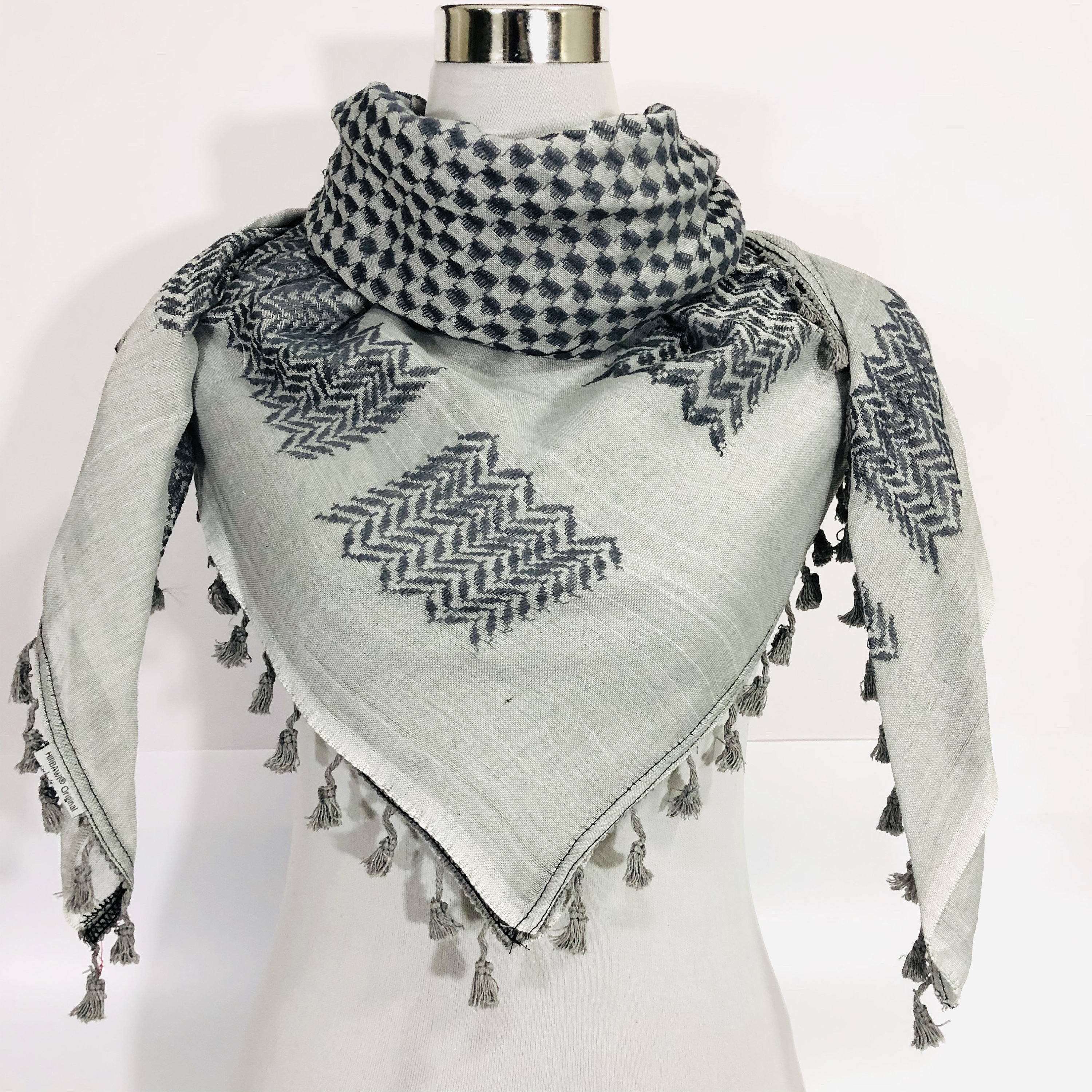 Original Palestinian Keffiyeh Shemagh Arab Hatta 100% Cotton