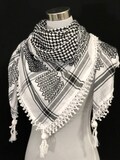 Shemagh Keffiyeh Arab Scarf Palestine Shami Kufiya Arafat Hatta Original Brand 100% Cotton Unisex Scarves Size 47"x47" Cool Summer 2024 NEW product logo