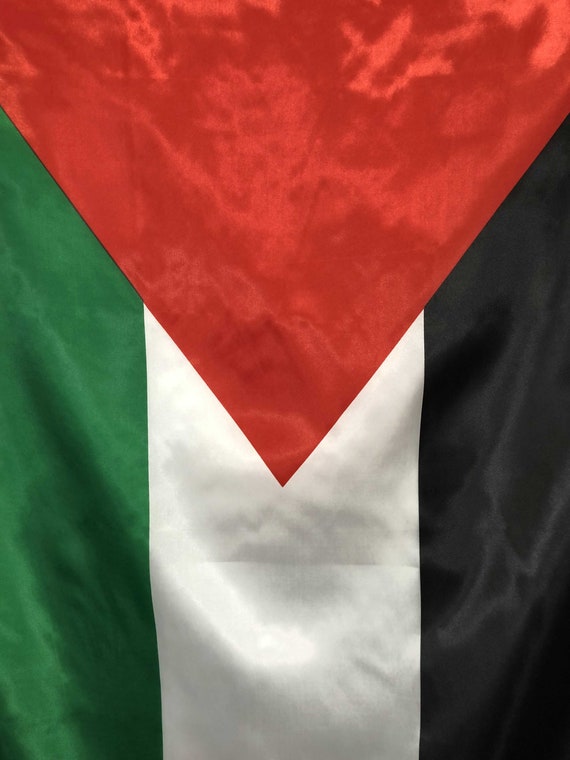 Palestine Flag Large Hanging Banner Outdoor Indoor Size: 90 X