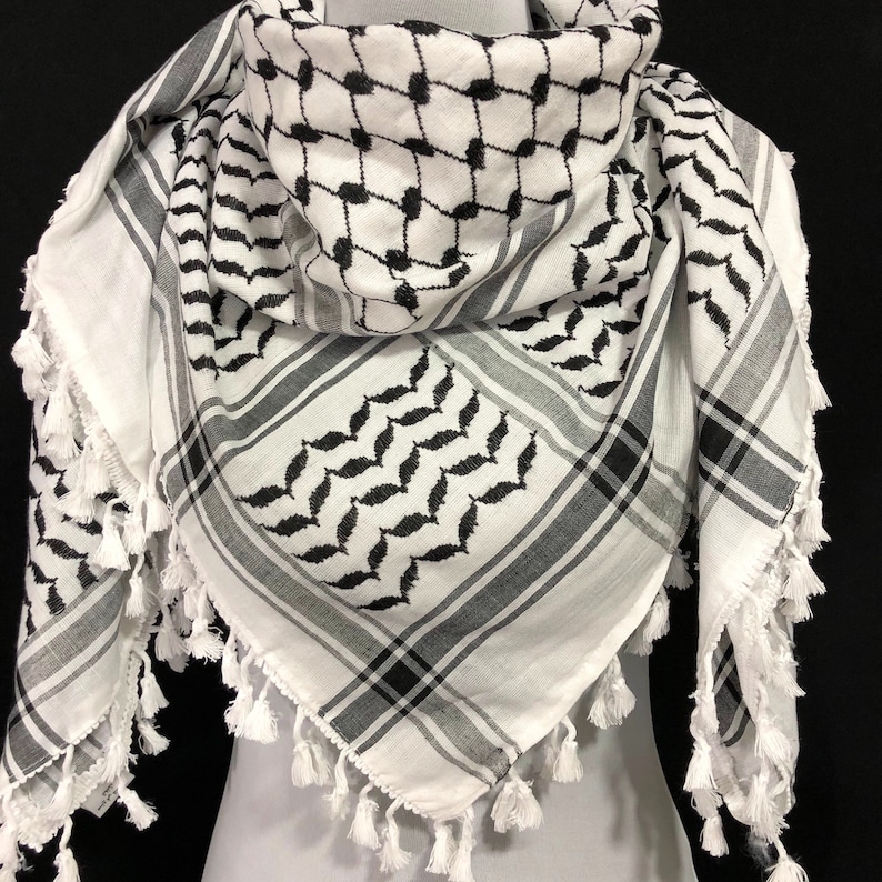 Hirbawi Keffiyeh Shemagh Scarf Arab Palestinian Arafat Hatta Etsy UK