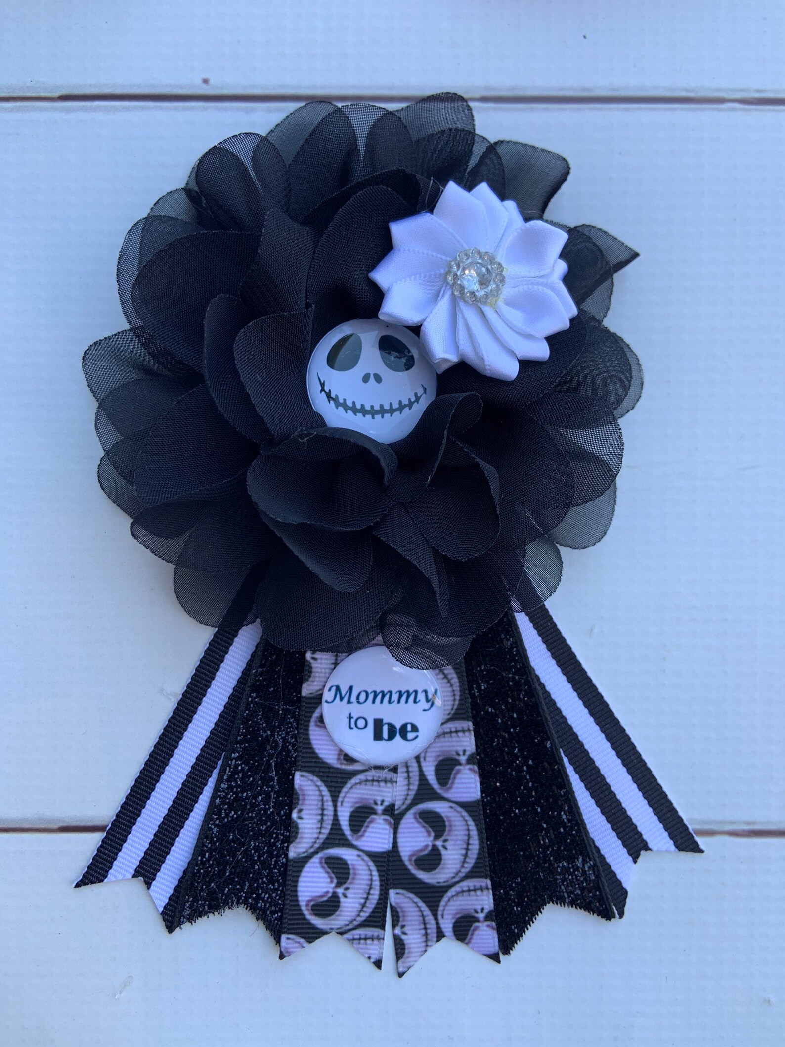 Nightmare Before Christmas Baby Shower Corsage Jack - Etsy