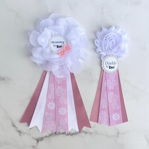 Cielito Lindo Baby Shower Corsage ,Mom & Dad Pins , Boy or Girl Mexican Talavera Pin