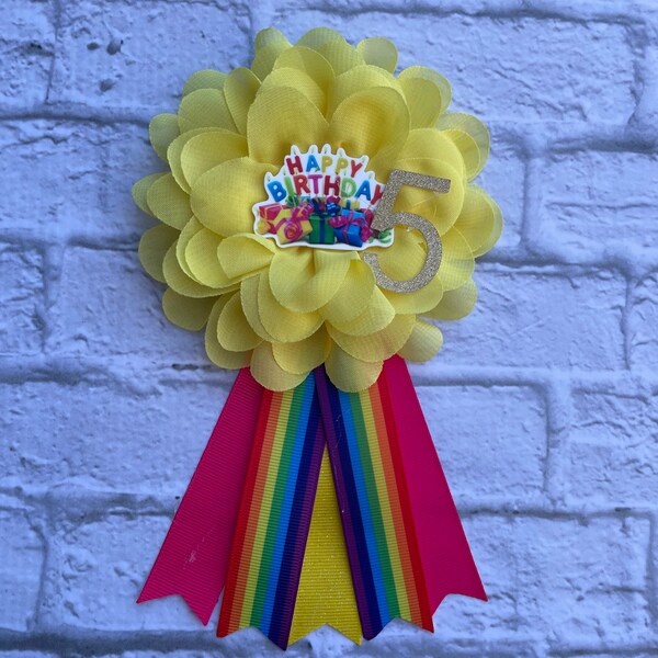 Birthday Corsage Etsy