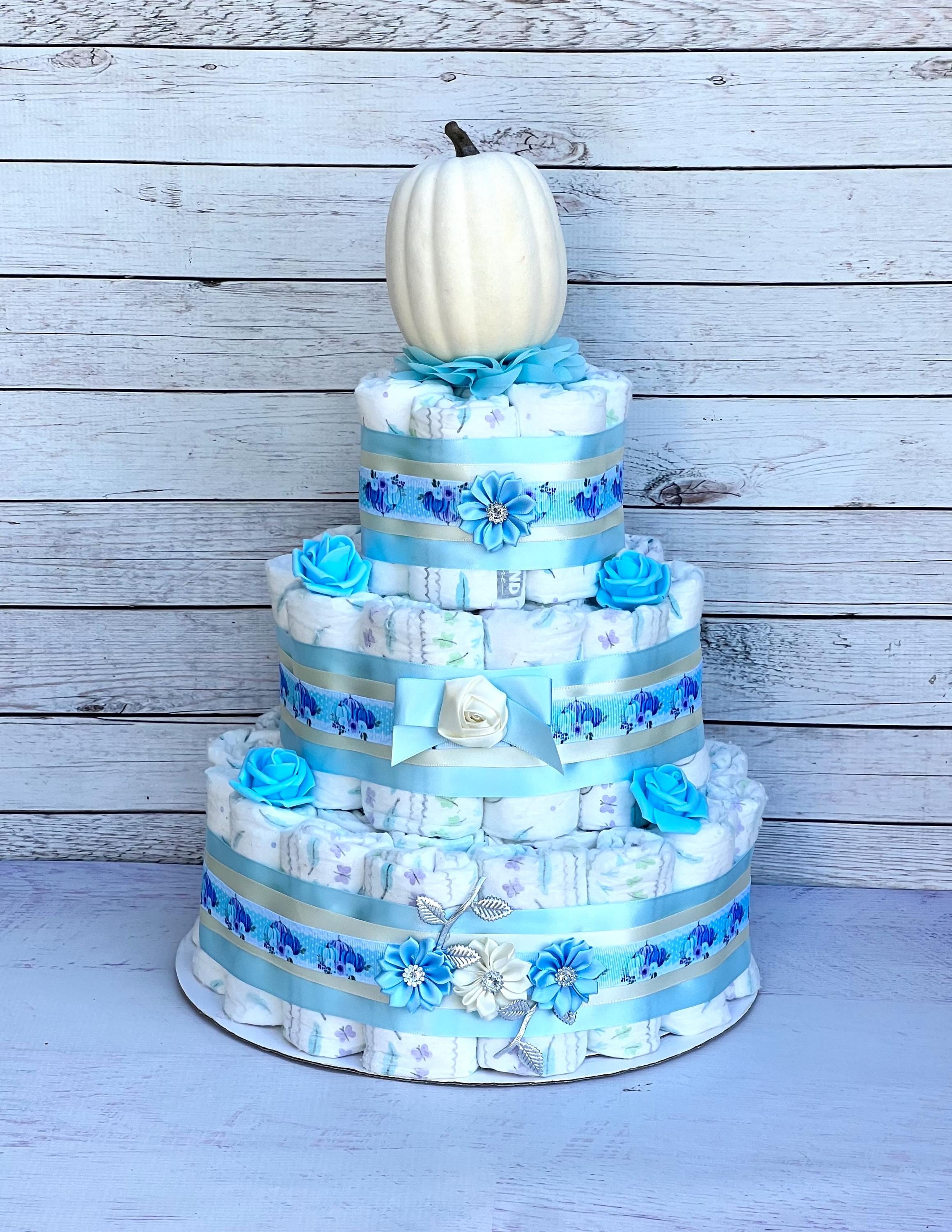 Winnie The Pooh Diaper Cake Pinterest 3-tier Baby Boy Diaper Cake: Shower  Centerpiece Gift, image size:2319x3000