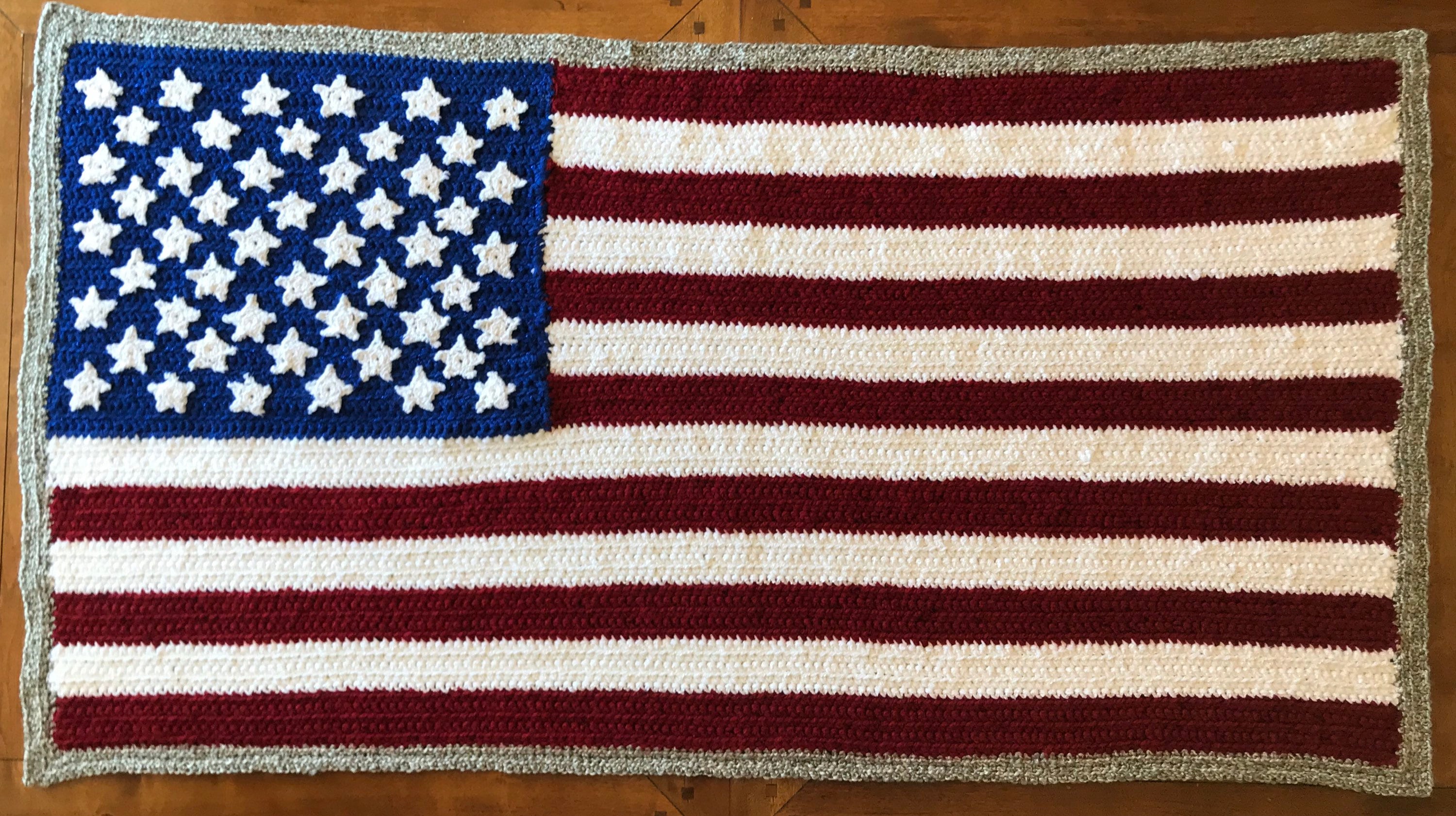 American Flag Blanket | Etsy
