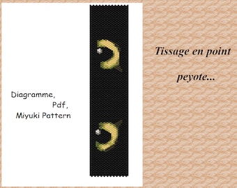 Diagramme, Pdf, miyuki pattern, tissage miyuki, Num25