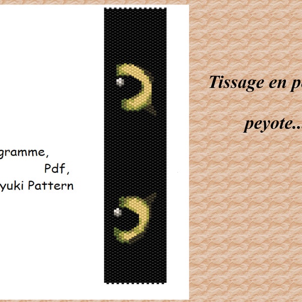 Diagramme, Pdf, miyuki pattern, tissage miyuki, Num25