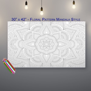 Huge Coloring Poster for Kids, Adults -Great for Family Time, Girls, Boys, Arts and Crafts, Senior Care Facilities, Schools,Group Activities