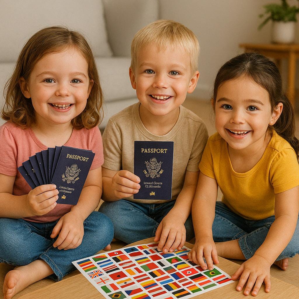 SATINIOR Cuaderno De Pasaporte En Blanco A Granel Para Niños, Juego De Simulación, Pasaporte, Actividad, Pasaporte Falso, Cuaderno De Viaje, Recuerdos De Fiesta, Diario, Suministros Escolares Para El