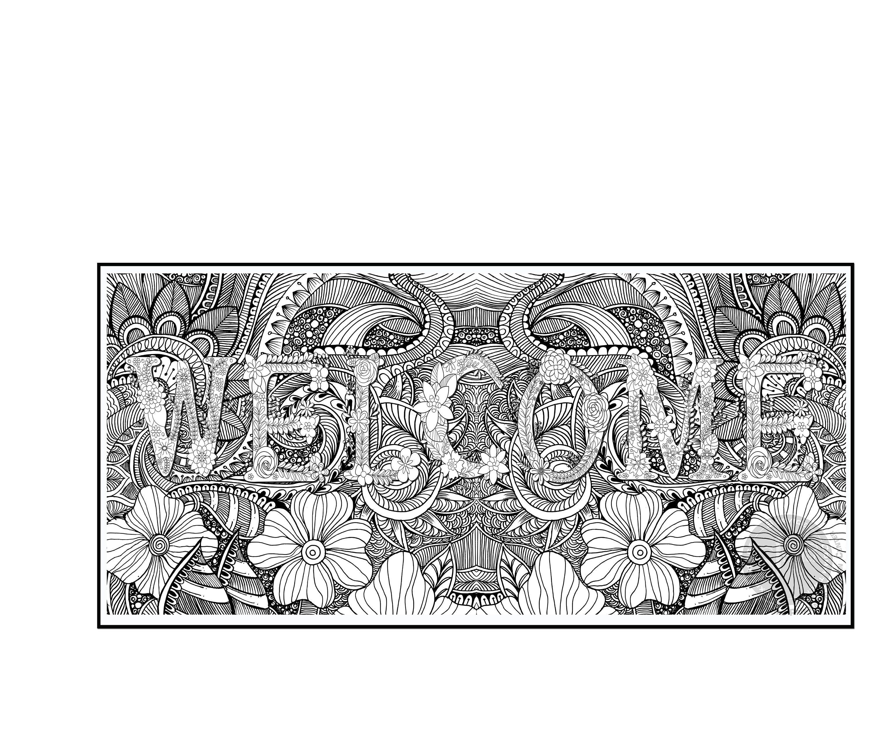 welcome-giant-coloring-poster-inspirational-wall-art-huge-poster-for
