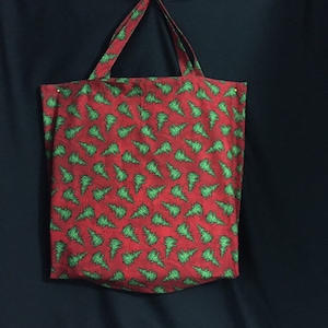 Reusable shopping bag - Christmas Trees
