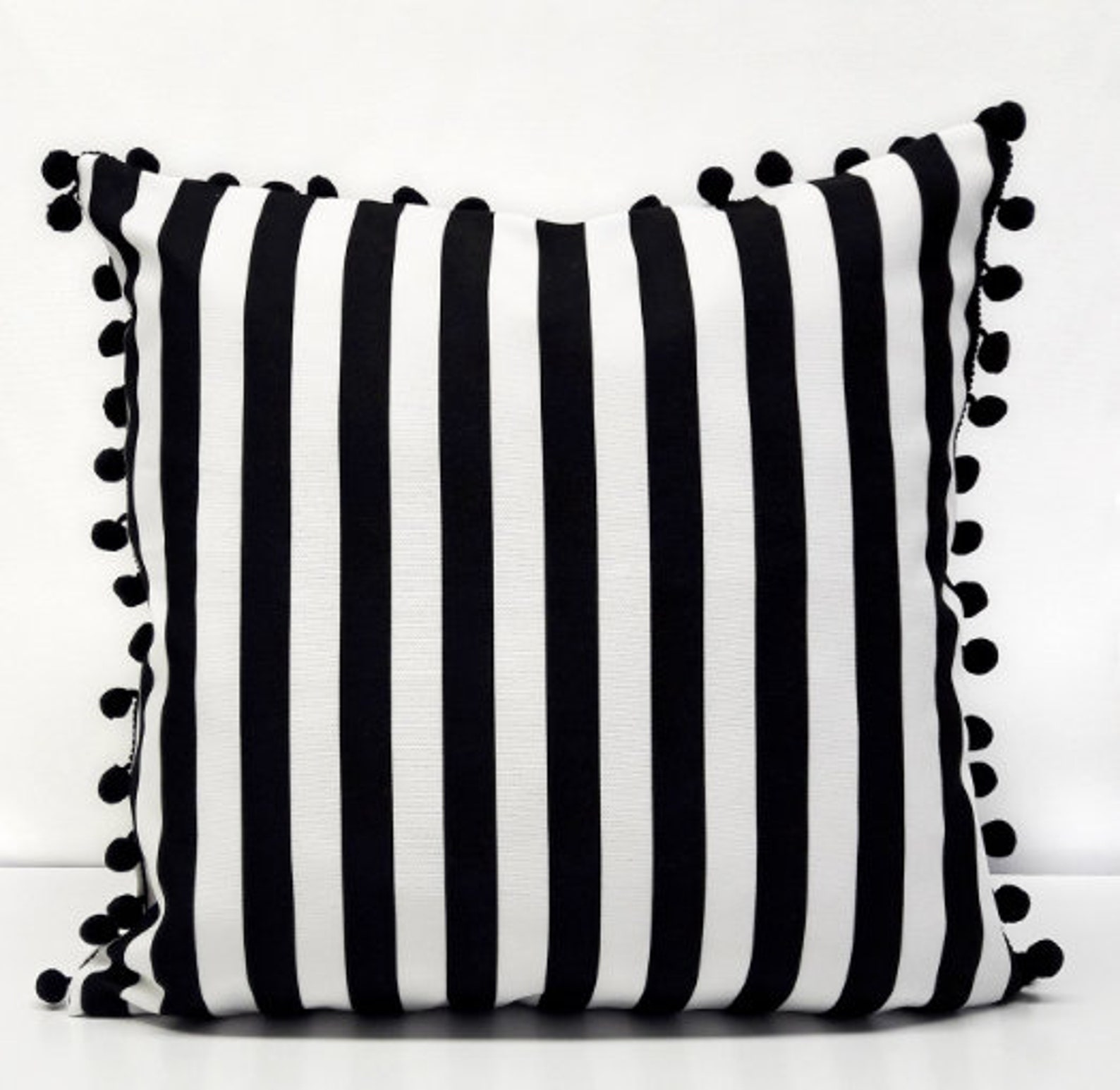 Black and white Pillow coverStripe Pillow Cover with Etsy