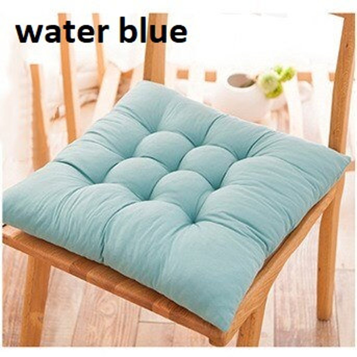 Linen seat cushion Chair Cushions Seat Pads Patio Kitchen Etsy