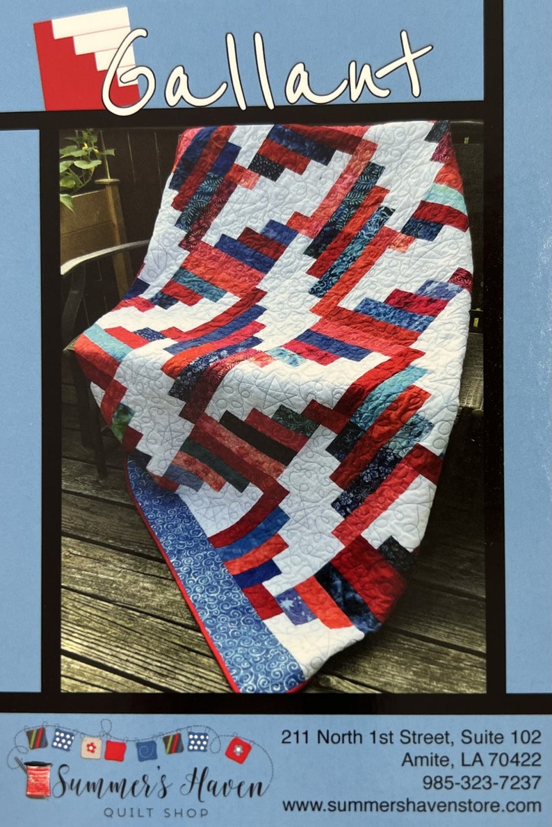 Gallant Quilt Top Kit Etsy