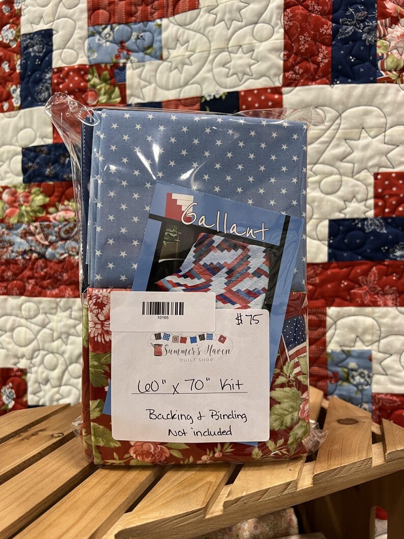 Gallant Quilt Top Kit Etsy
