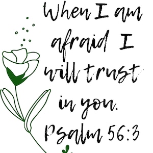 Printable Scriptures for Anxiety - Etsy