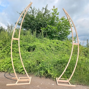 Wooden Wedding Arch /Wedding Decor Natural Wood/ Wooden Wedding Arch
