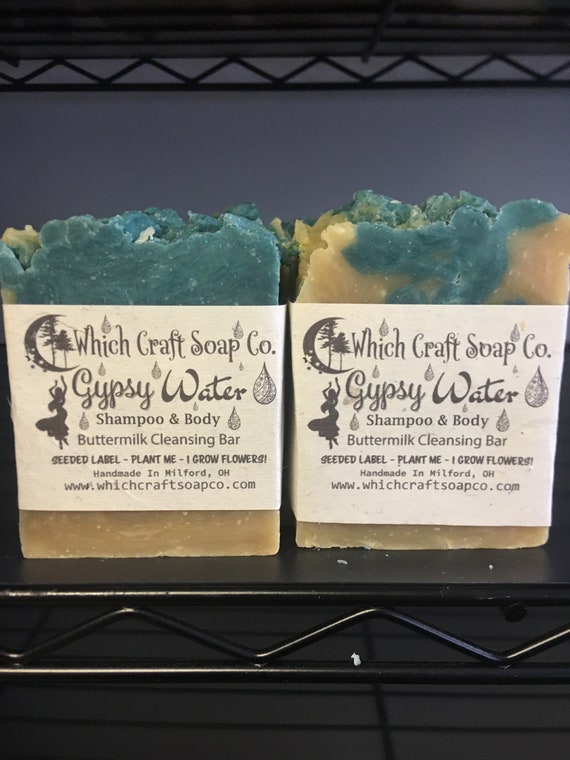 Gypsy Water - Buttermilk Shampoo & Body Cleansing Bar