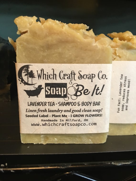 Soap Be It! Lavender Tea Shampoo & Body Bar