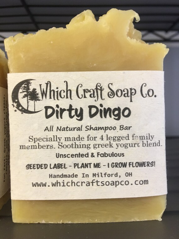 Dirty Dingo Doggie Shampoo Bar - Fragrance Free & Fabulous