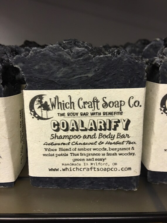 Coalarify - Activated Charcoal Shampoo Bar