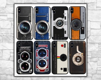 Retro Camera Case for iPhone 15 14 13 12 11 X XR XS Pro Max Plus SE 8 7 6, S23 Ultra S22 S21 S20 S10 S9, Pixel, Huawei, Custom Personalised