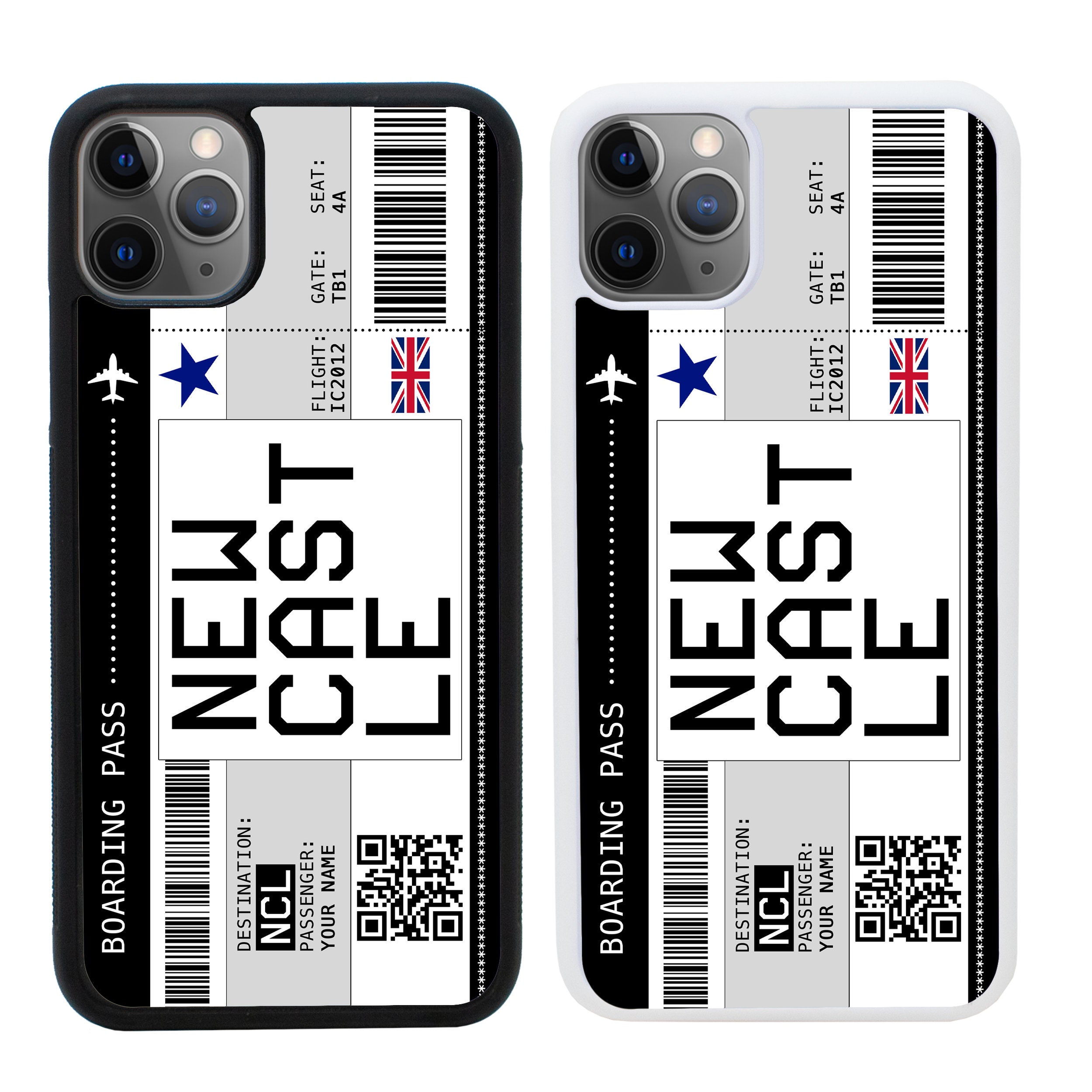 Boarding Pass Personalised Apple iPhone Phone Case Protective Etsy