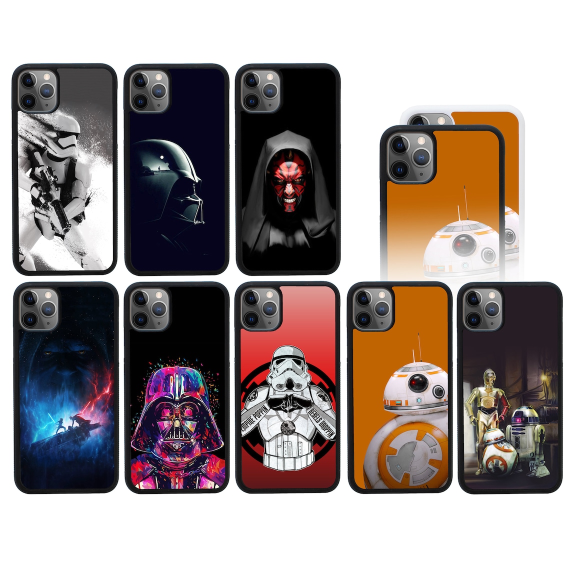 STAR WARS Apple iPhone Phone Case Protective Bumper Cover Etsy