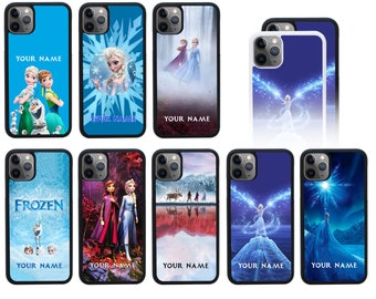 عداد رقمي Elsa Phone Case | Etsy coque iphone 7 Disney Frozen Face Anna and Elsa