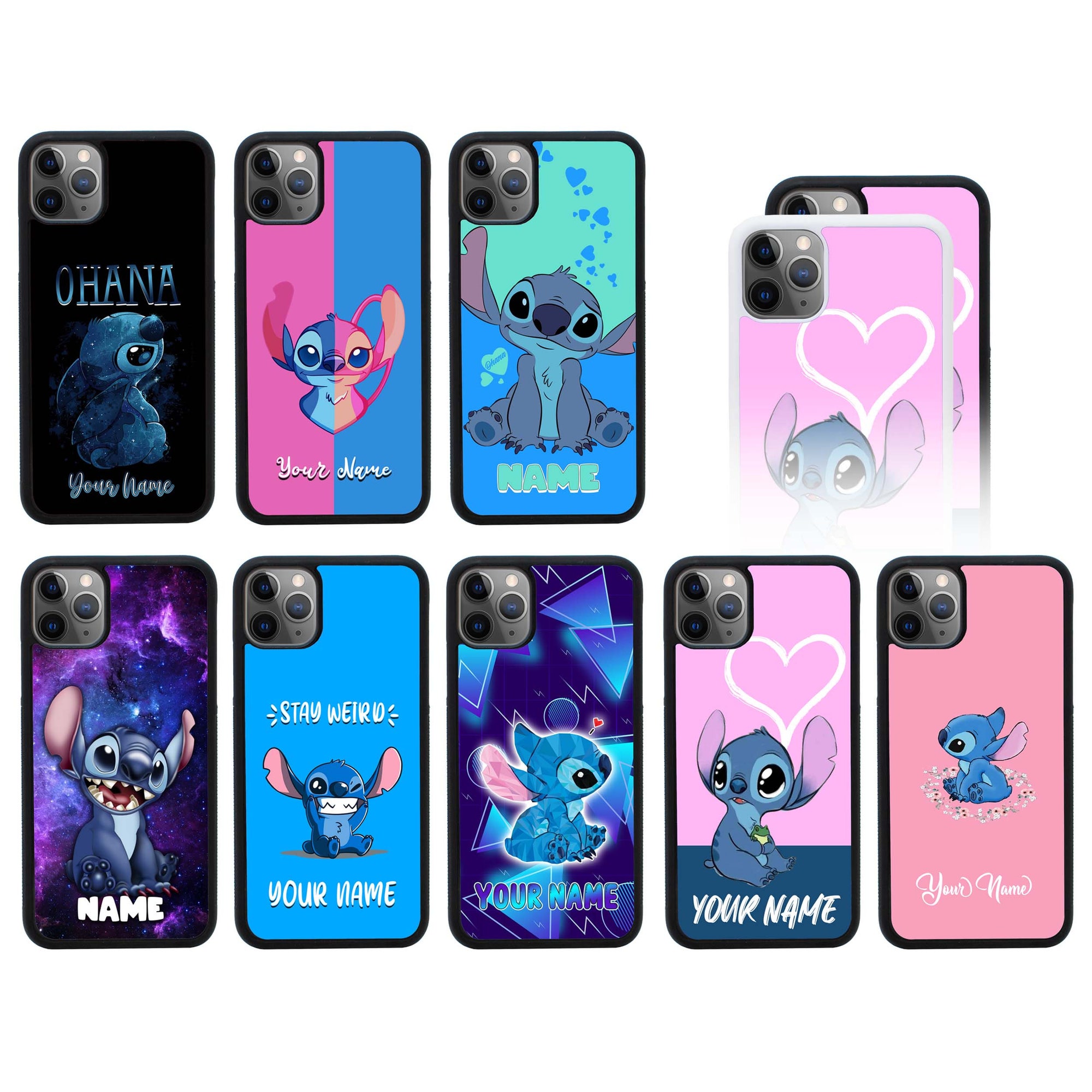 Discover Stitch Personalised Phone Case for Apple iPhone 13, 12, 11, Pro, SE, XR, X, XS