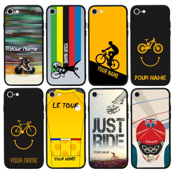 Cycling iPhone Cases, iPhone 14 Pro Max iPhone 13 12 11 X XR XS SE 8 7, Samsung Galaxy Bike Phone S23 S22 S21 Plus S10 S9, Pixel 7 Pro 6a