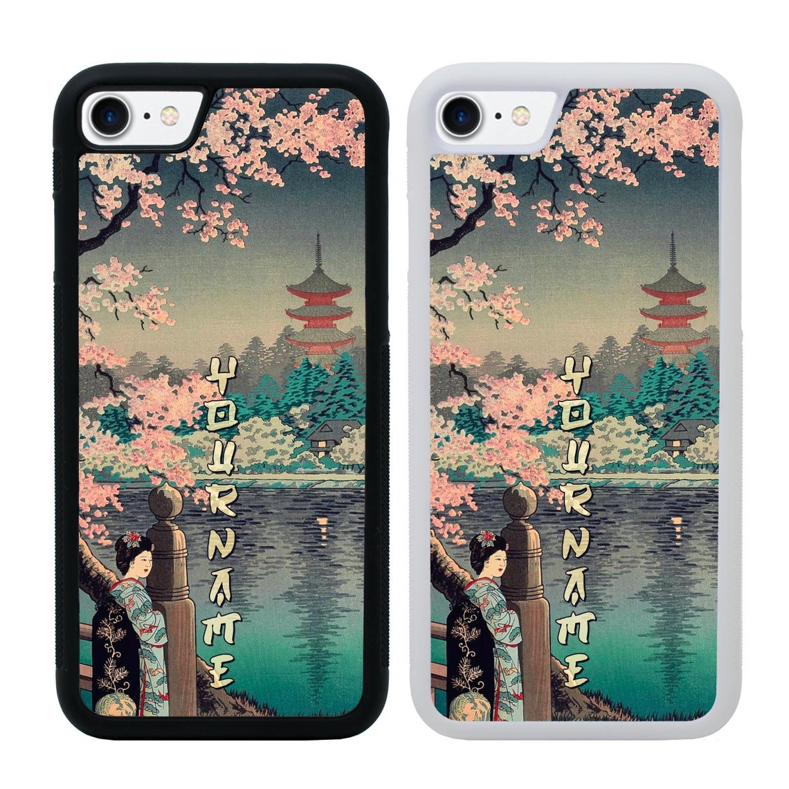 Personalised Japanese Case Phone Cover for Apple iPhone 7 Etsy