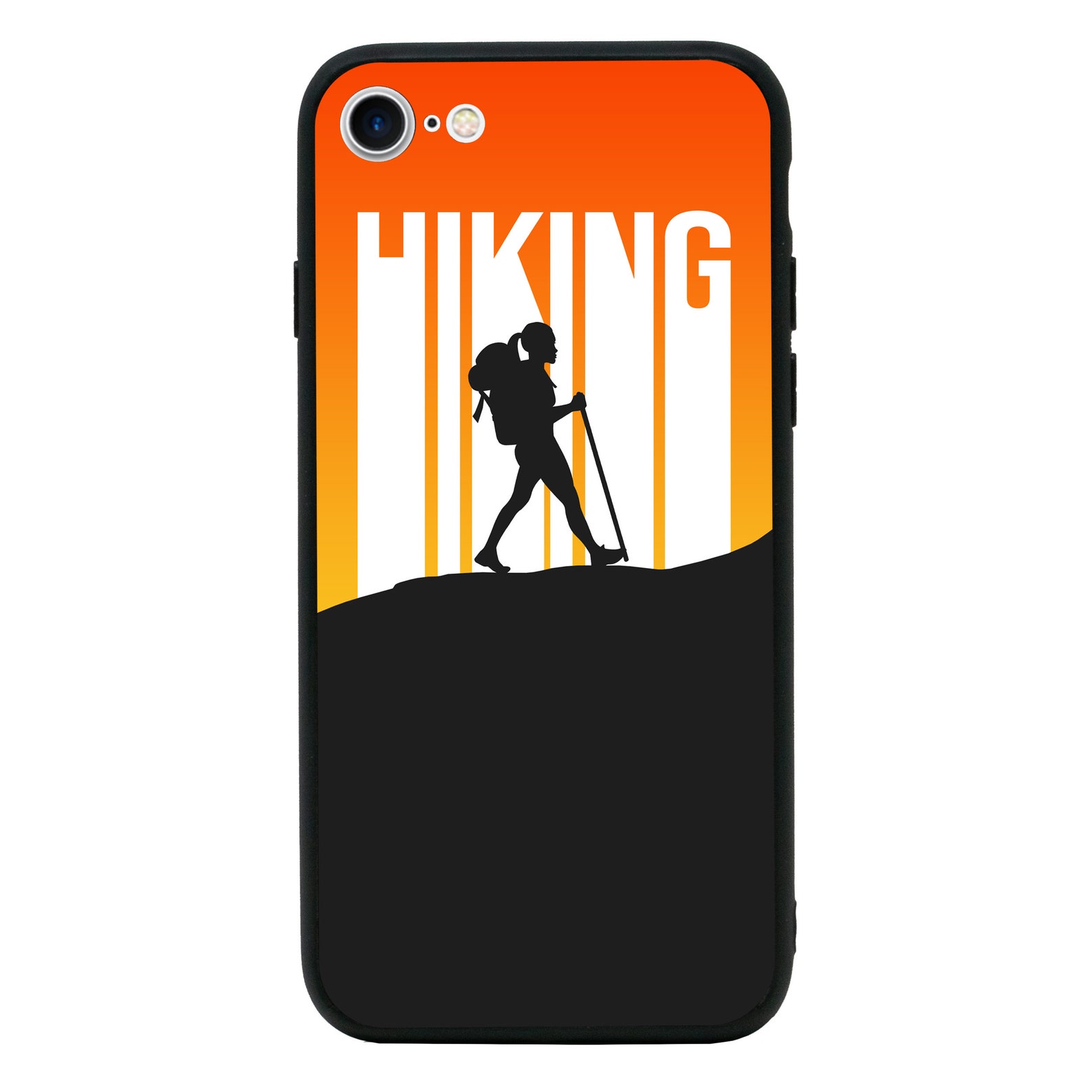 Hiking Apple iPhone Phone Case Extra Strong Tempered Glass Etsy