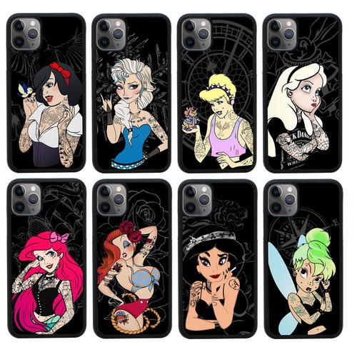 Tattoo Phone Case Cute Aesthetic Cover For Apple Iphone 14 13 Etsy
