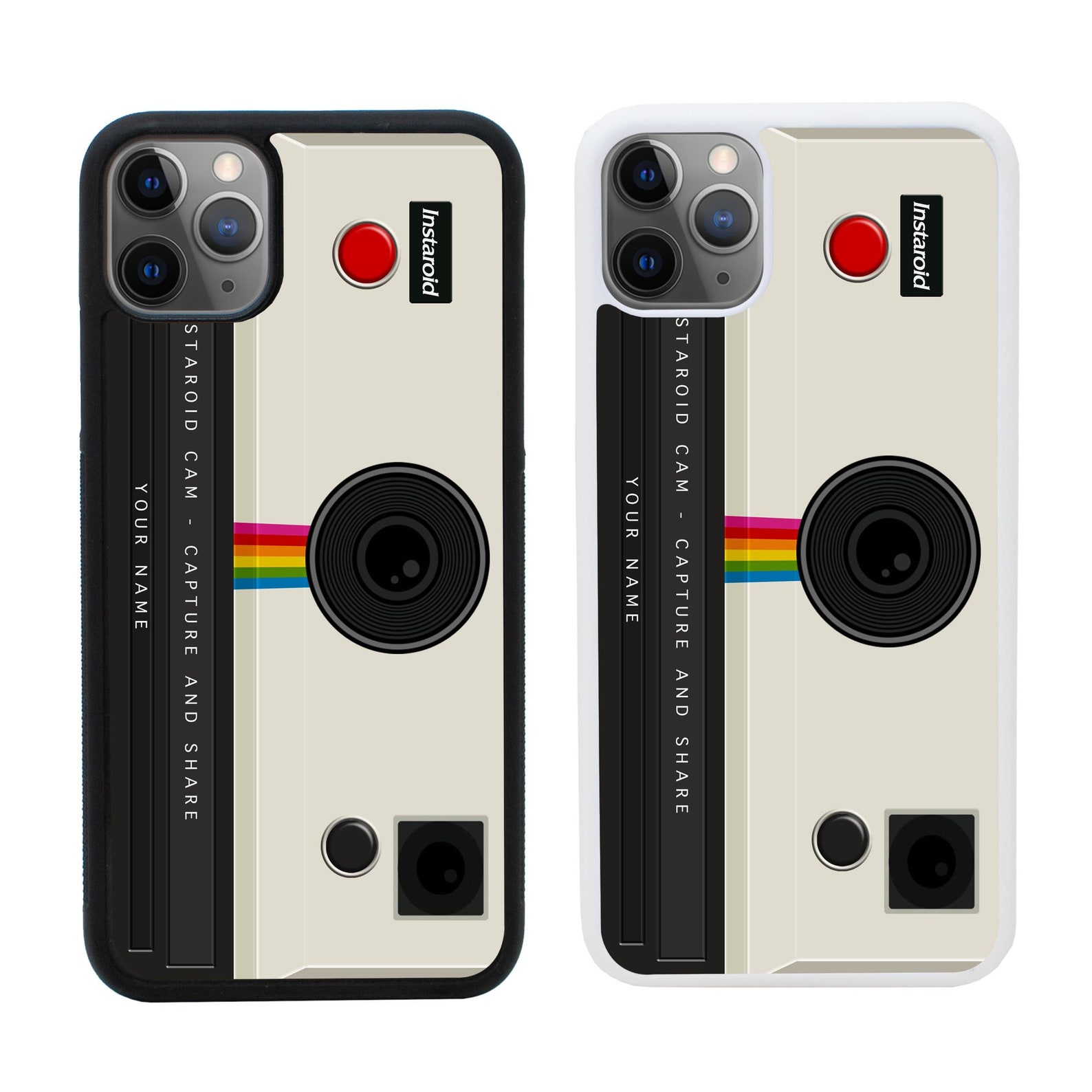 Personalised Retro Camera Case Phone Cover for Apple iPhone 12 Etsy