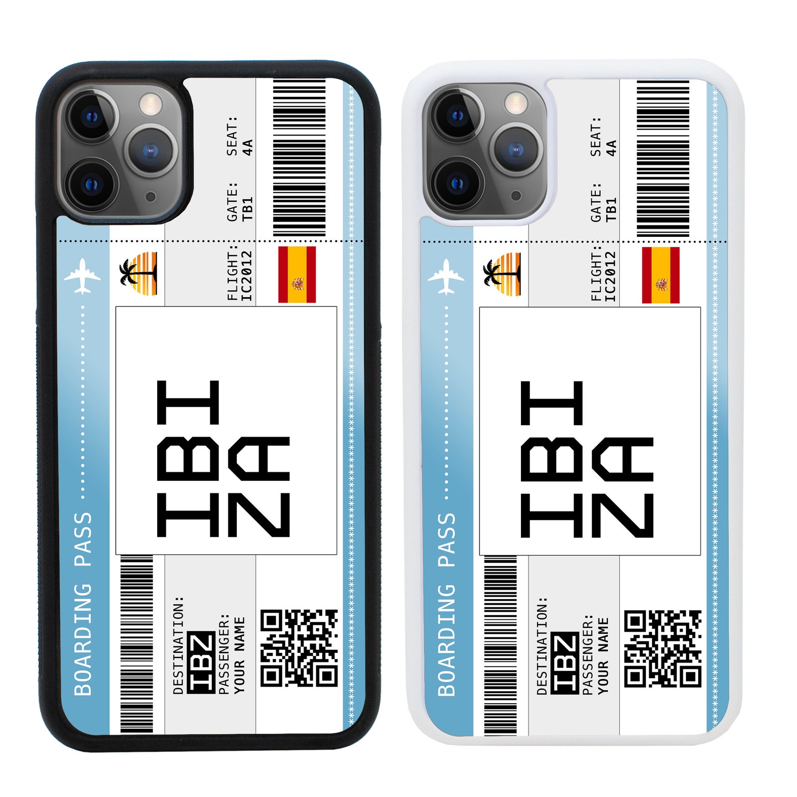 Boarding Pass Personalised Phone Case for Apple Iphone Mini Etsy