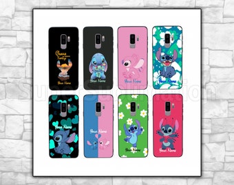 Stitch Phone Stich Case for Samsung Galaxy S23 Plus Ultra S22 S21 S21FE S20 S20FE S10 S10E S9 + A12 A52 A70 A71, Bumper Stich Cover