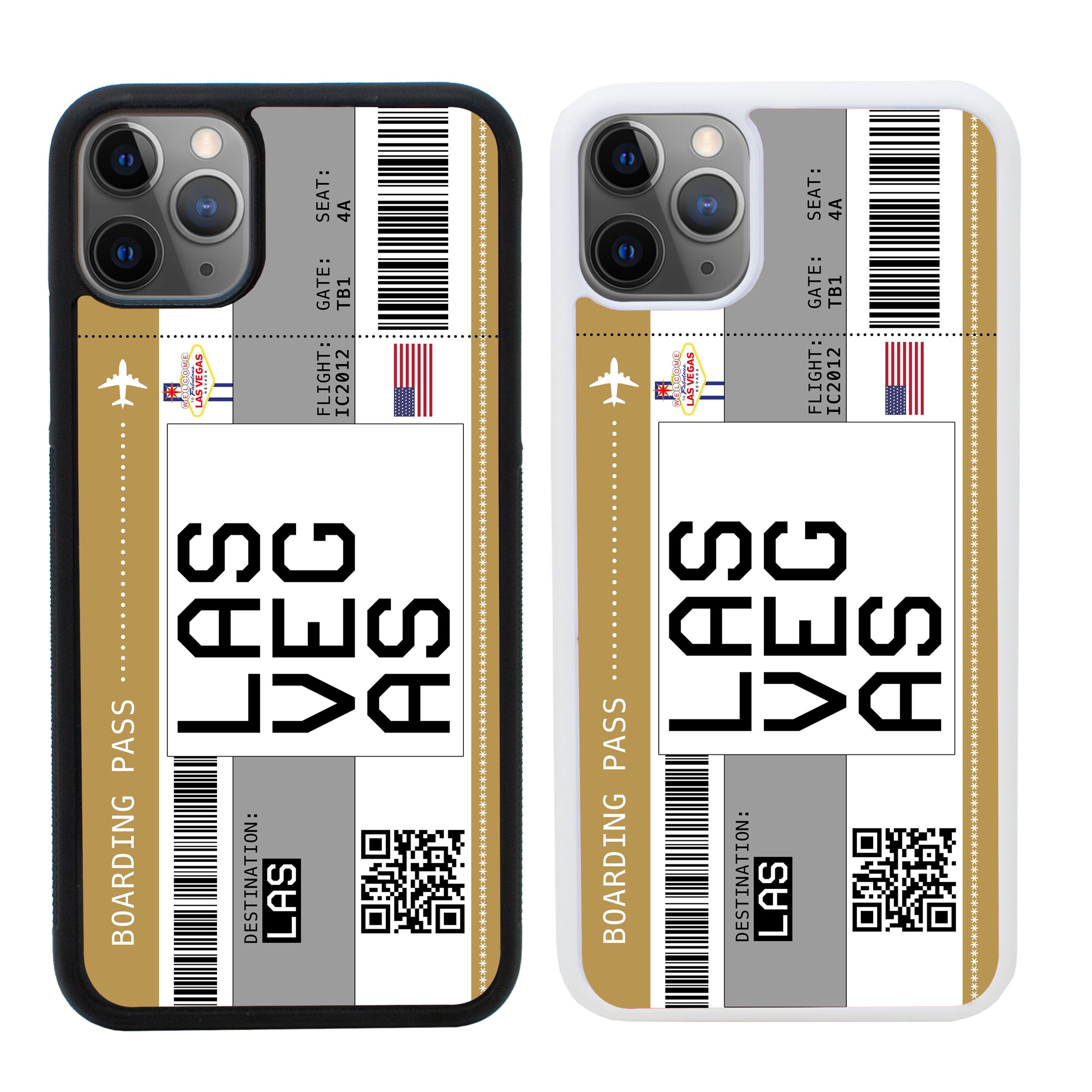 Boarding Pass Apple iPhone Phone Case Protective Bumper Cover Etsy